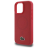 iPhone 16 Pro Rood - Lacoste Iconic Petit Pique MagSafe hoesje